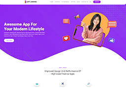 Landing de Aplicativos